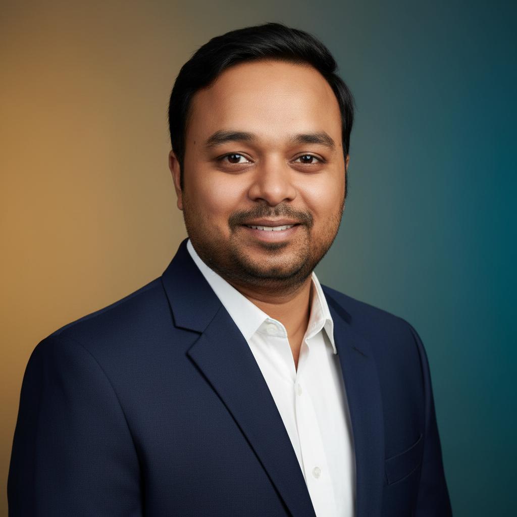 Sachin founder portrait